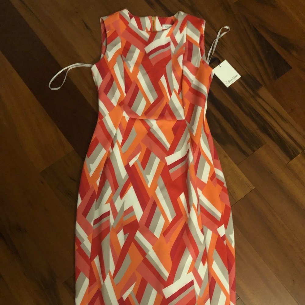 Vibrant Calvin Klein Dress